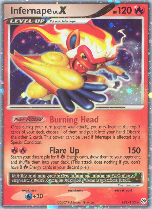 Infernape #121 — Diamond & Pearl