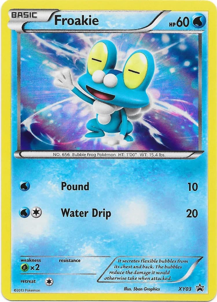 Froakie #4 — 2014 McDonald's Collection