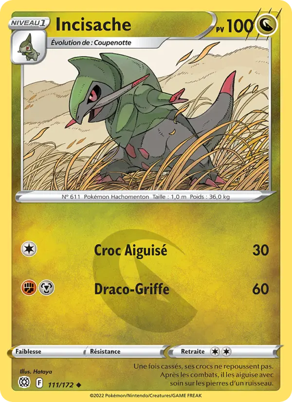 Carte Pokémon Incisache #111 — Stars Étincelantes