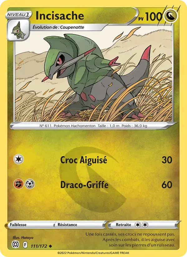 Carte Pokémon Incisache #111 — Stars Étincelantes