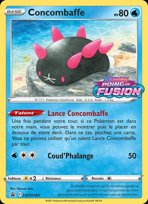 Carte Pokémon Concombaffe #SWSH169 — Promos Épée et Bouclier
