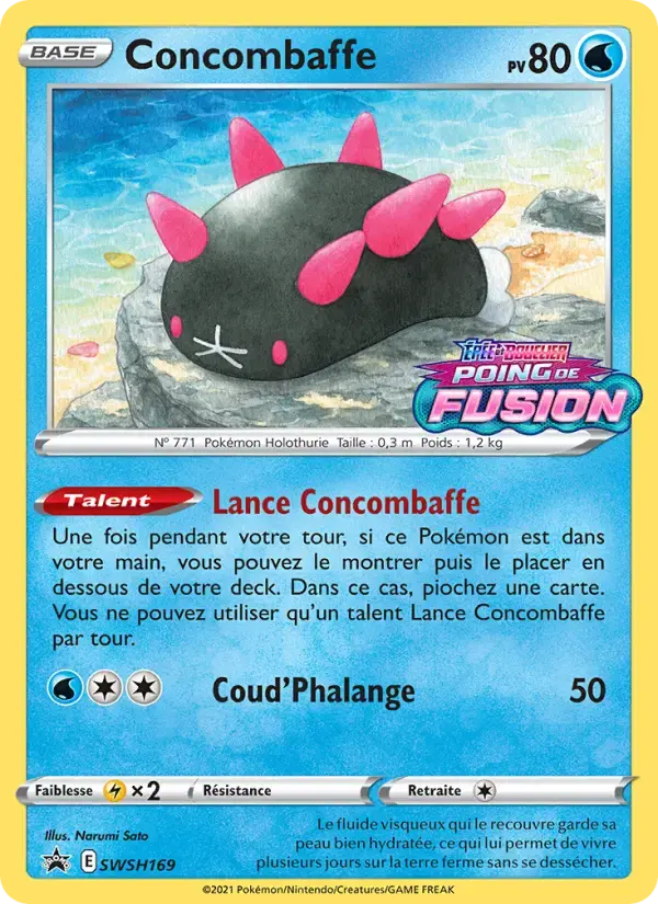 Carte Pokémon Concombaffe #SWSH169 — Promos Épée et Bouclier
