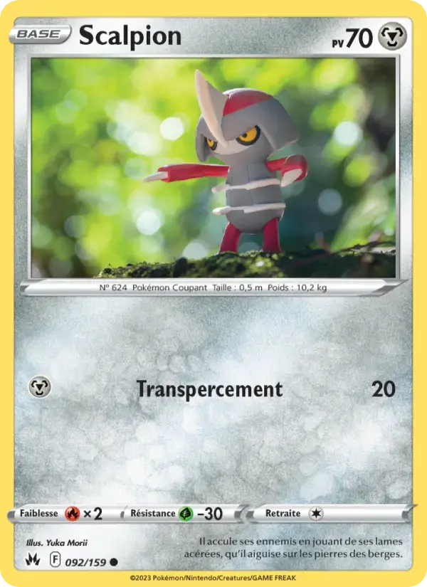 Carte Pokémon Scalpion #092 — Zénith Suprême