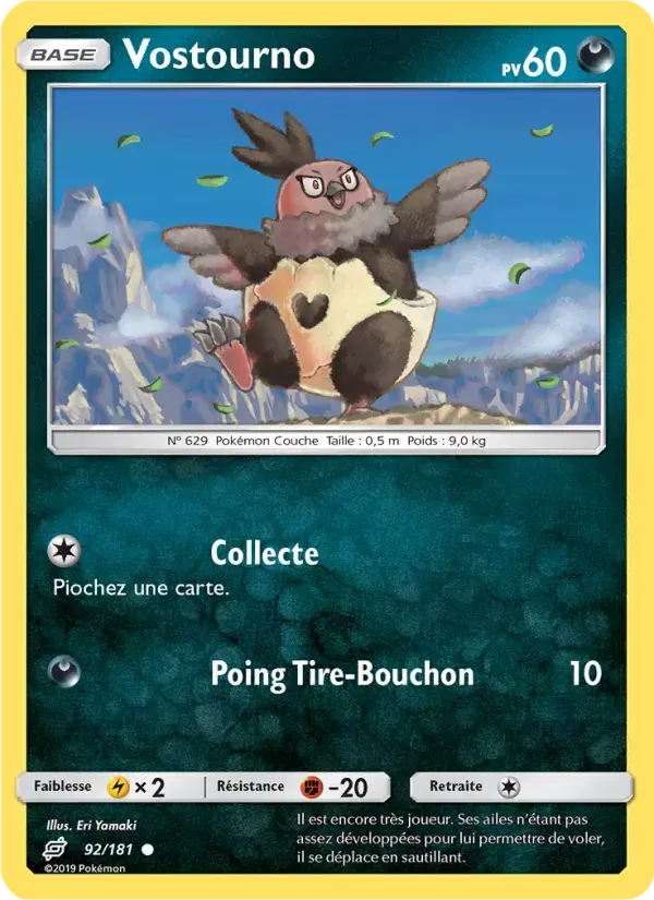 Carte Pokémon Vostourno #92 — Duo de Choc