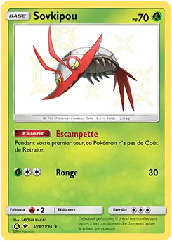 Carte Pokémon Sovkipou #SV4 — Destinées Occultes