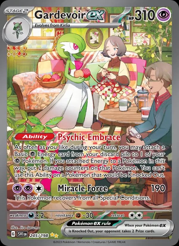 Gardevoir ex #245 — Scarlet & Violet
