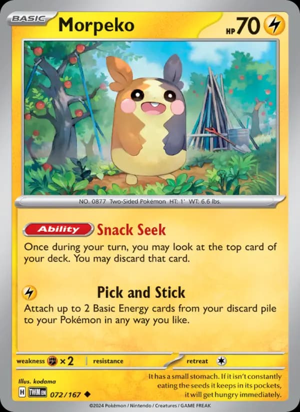 Morpeko #072 — Twilight Masquerade