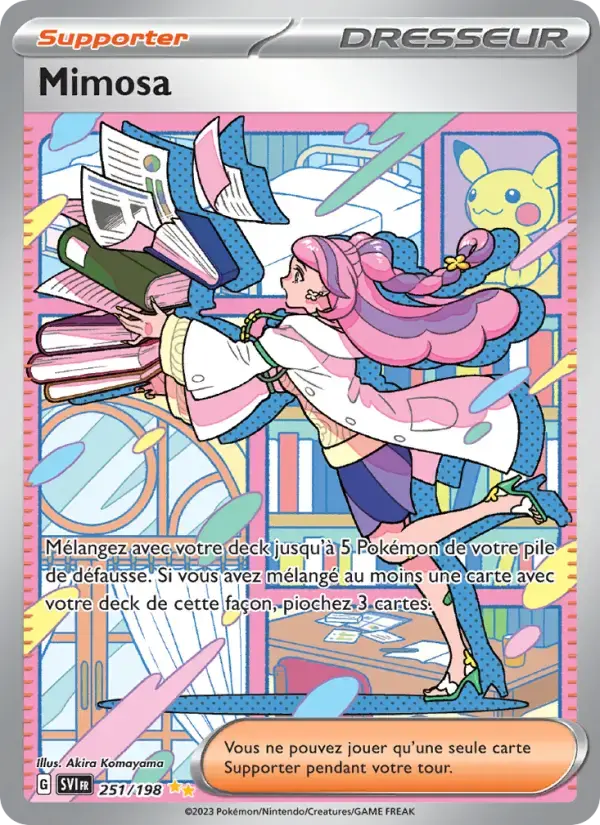 Carte Pokémon Mimosa #251 — Écarlate et Violet