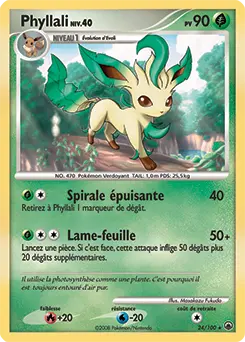 Carte Pokémon Phyllali #24 — Aube Majestueuse