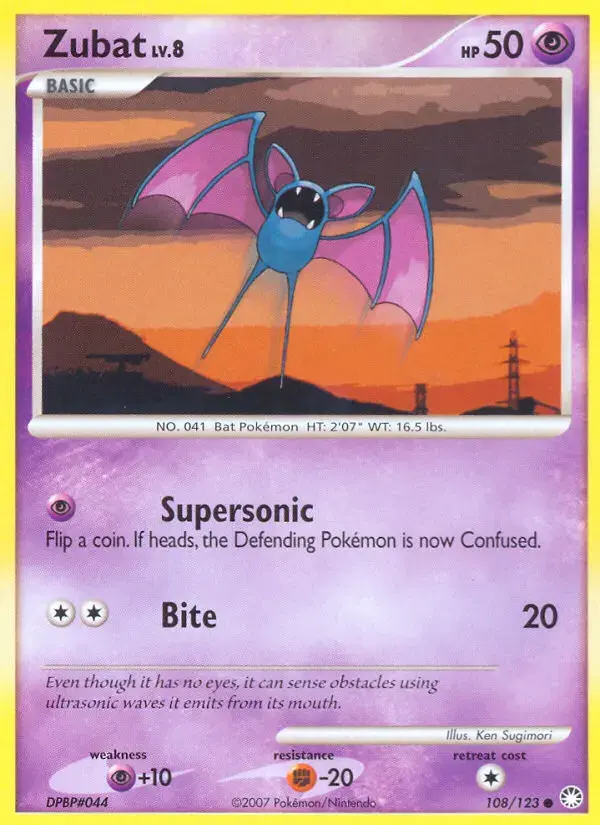 Zubat #108 — Mysterious Treasures