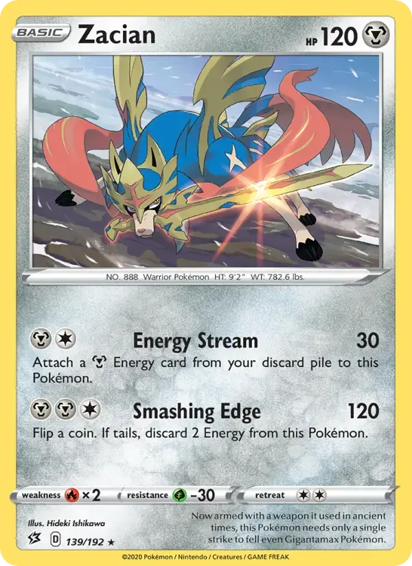 Zacian #139 — Rebel Clash