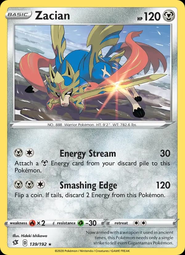 Zacian #139 — Rebel Clash
