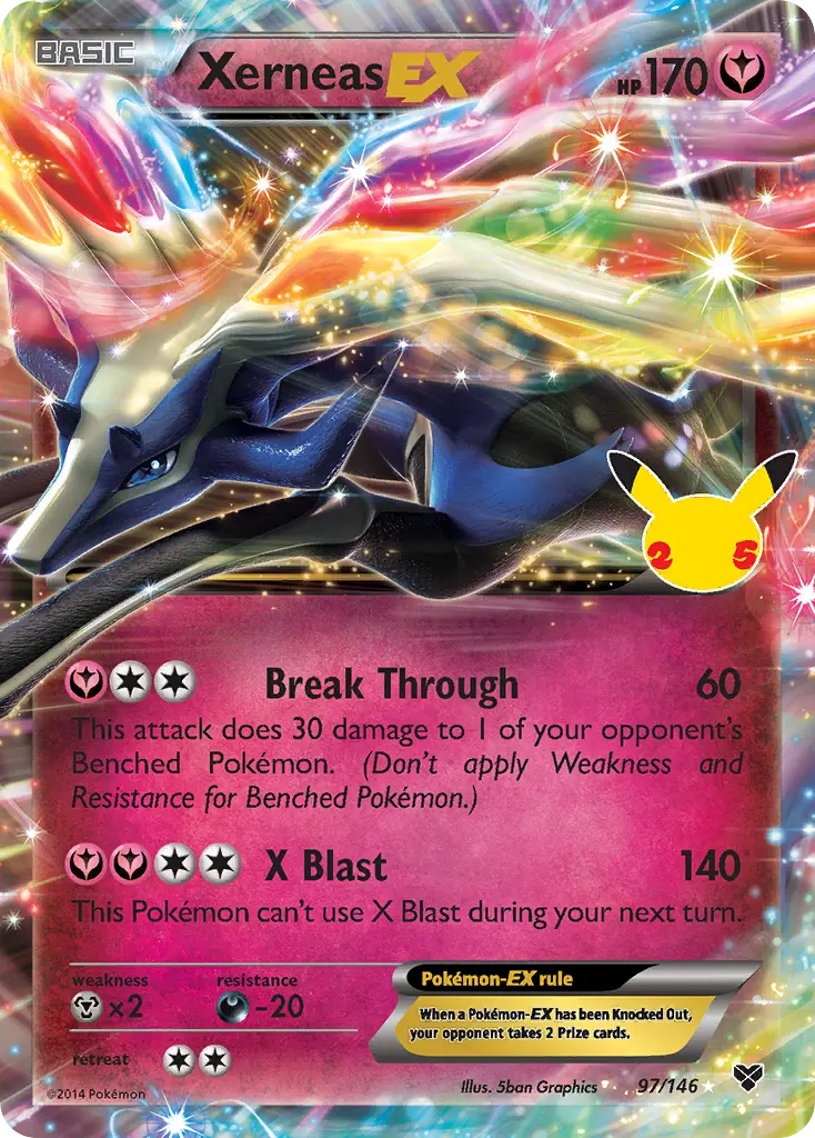 Xerneas EX #48 — Celebrations