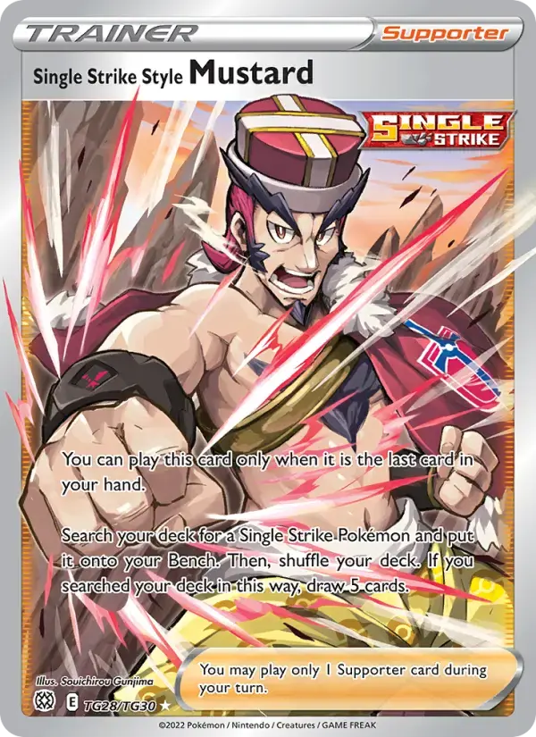 Single Strike Style Mustard #TG28 — Brilliant Stars