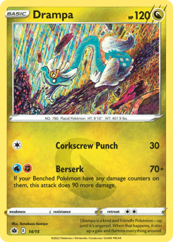 Carte Pokémon Draïeul #14 — 2022 Promo McDonald's