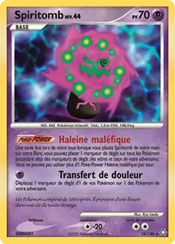 Carte Pokémon Spiritomb #16 — Éveil des Légendes