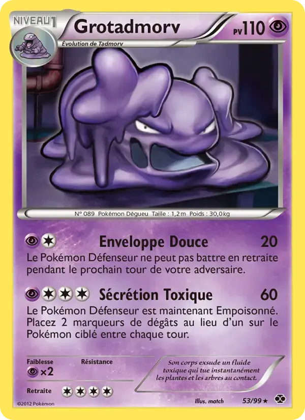 Carte Pokémon Grotadmorv #53 — Destinées Futures