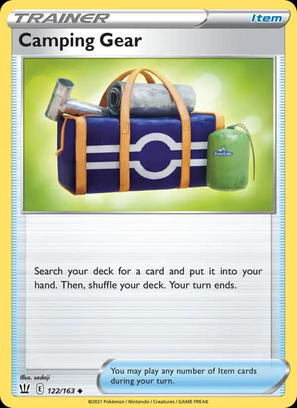 Camping Gear #122 — Battle Styles