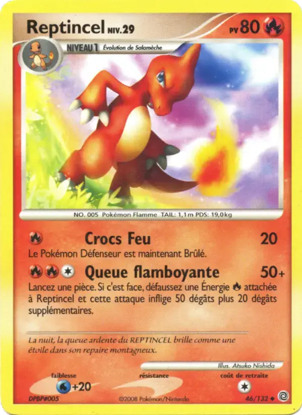 Carte Pokémon Reptincel #46 — Merveilles Secrètes