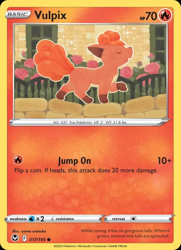 Vulpix #017 — Silver Tempest