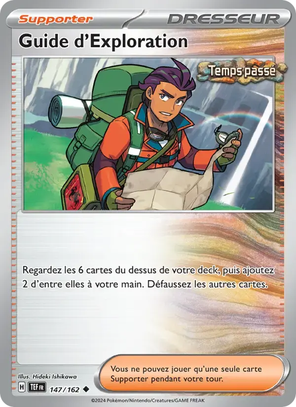 Carte Pokémon Guide d'Exploration #147 — Forces Temporelles