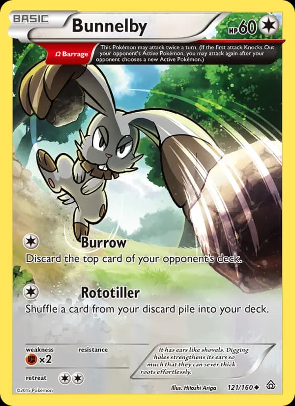 Bunnelby #121 — Primal Clash
