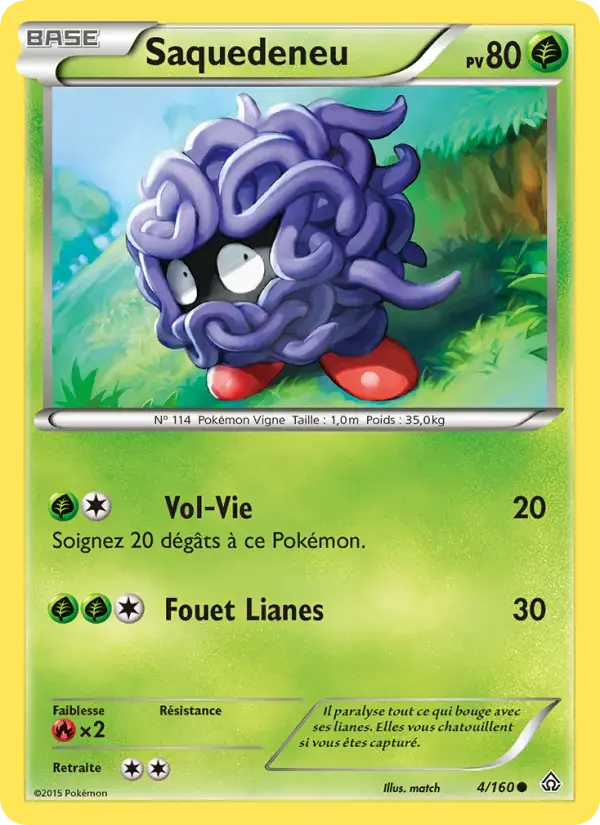 Carte Pokémon Saquedeneu #4 — Primo-Choc