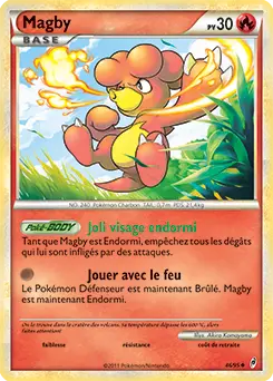 Carte Pokémon Magby #46 — L'Appel des Légendes