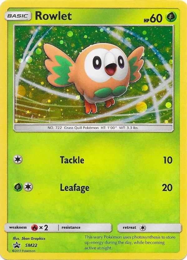 Carte Pokémon Brindibou #1 — 2017 Promo McDonald's