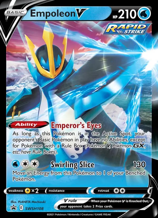 Empoleon V #SWSH108 — Sword & Shield Promos