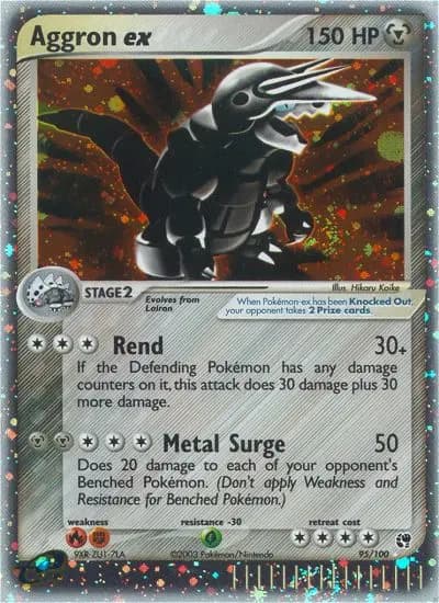 Aggron ex #95 — Sandstorm
