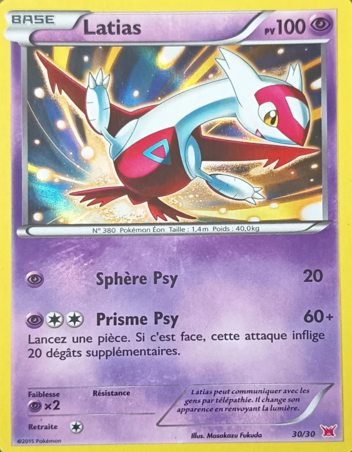 Latias #30 — XY Trainer Kit (Latias)