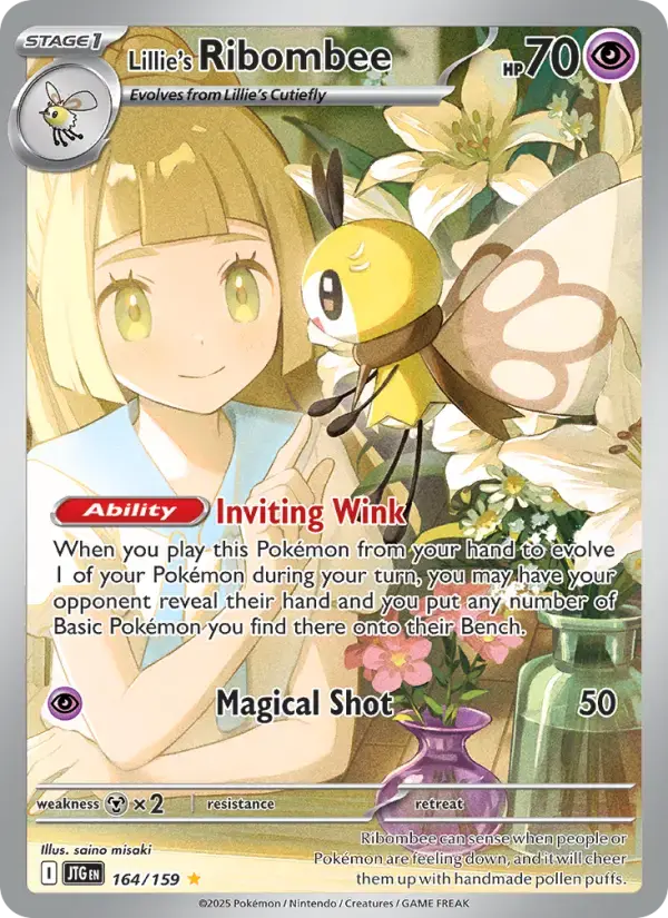 Lillie's Ribombee #164 — Journey Together
