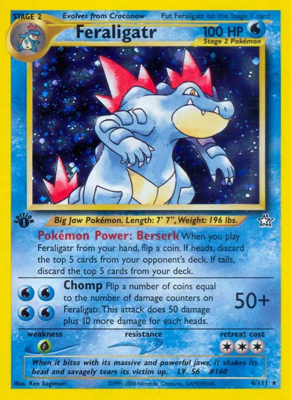 Feraligatr #4 — Neo Genesis