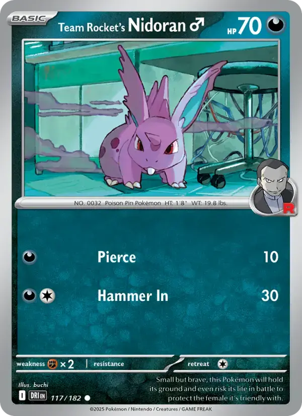 Team Rocket's Nidoran♂ #117 — Destined Rivals