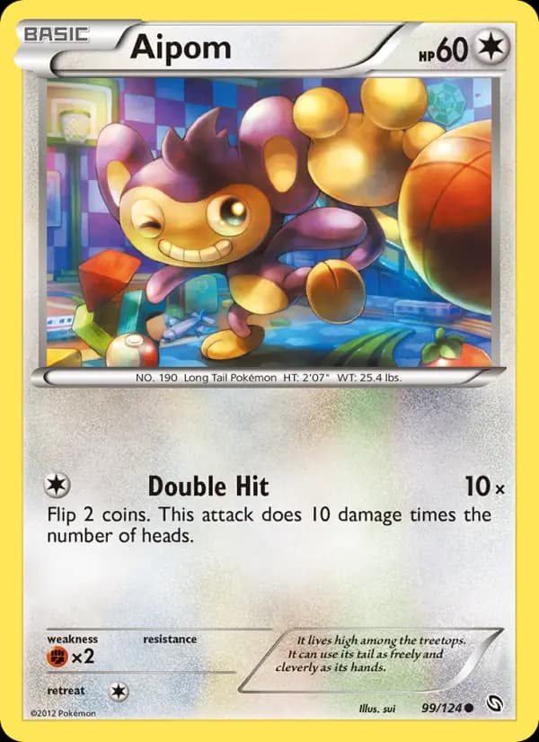 Aipom #99 — Dragons Exalted