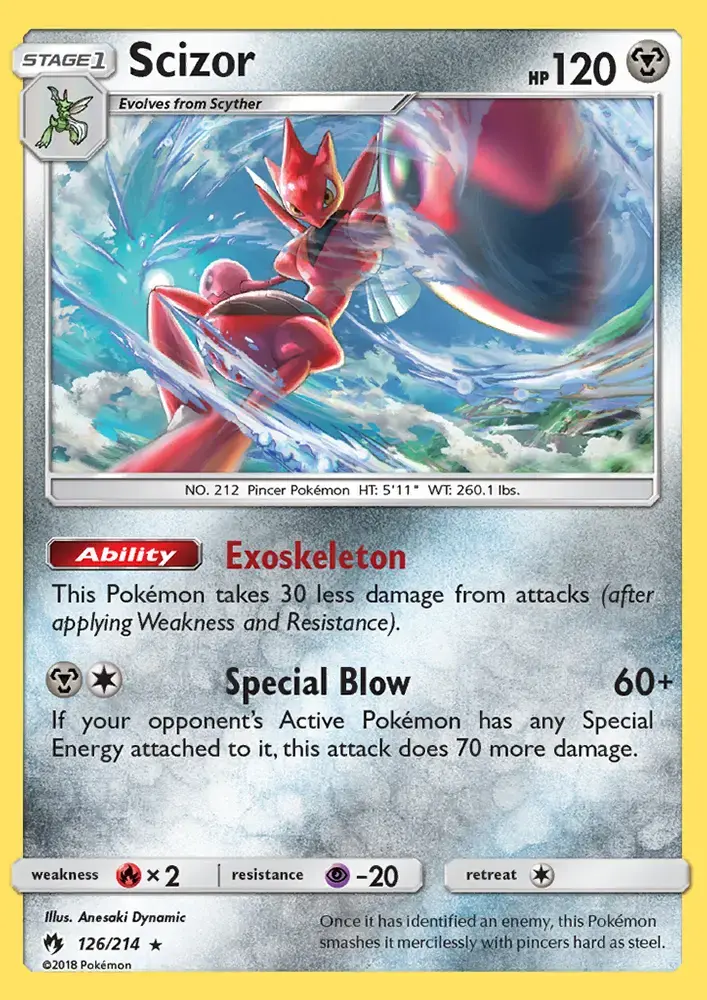 Scizor #126 — Lost Thunder