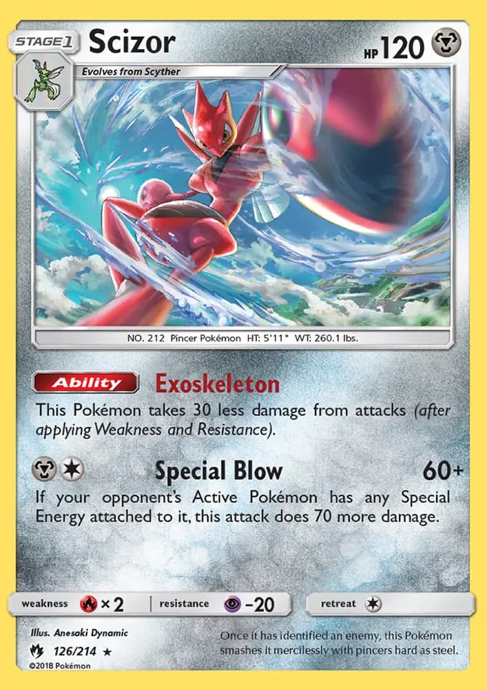 Scizor #126 — Lost Thunder