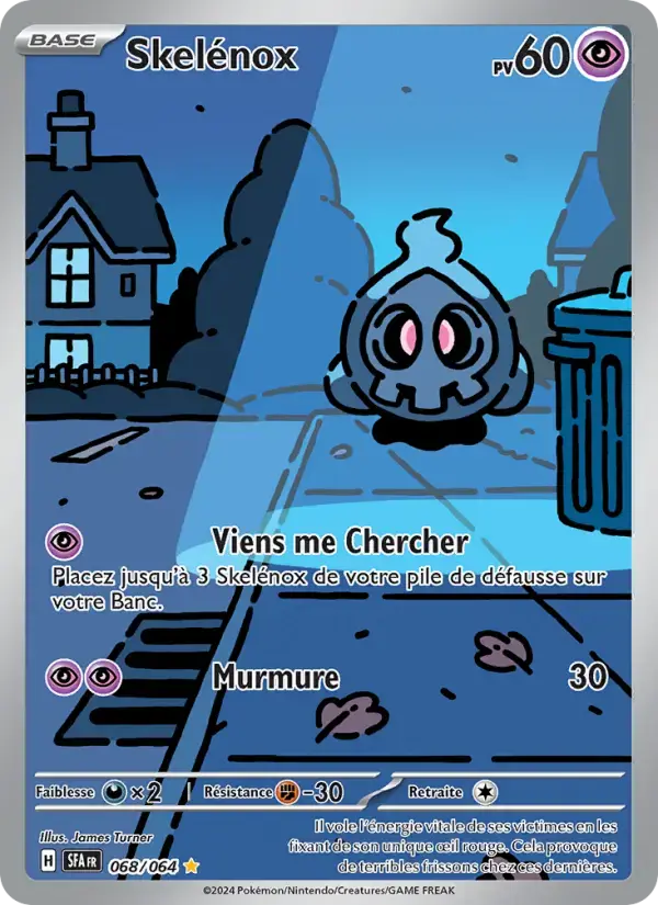 Carte Pokémon Skelénox #068 — Fable Nébuleuse