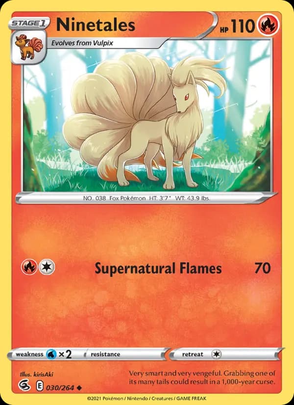 Ninetales #30 — Fusion Strike