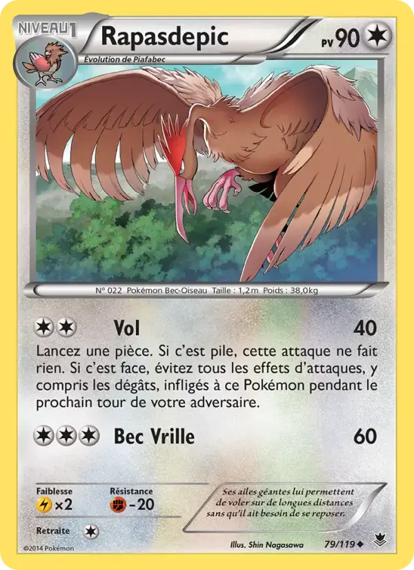 Carte Pokémon Rapasdepic #79 — Vigueur Spectrale