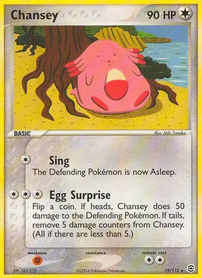 Chansey #19 — FireRed & LeafGreen