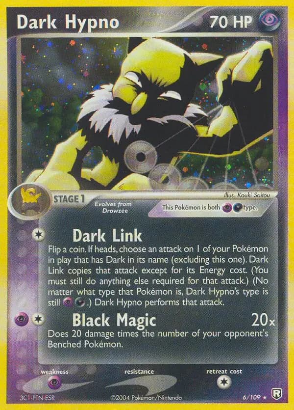 Dark Hypno #6 — EX Team Rocket Returns