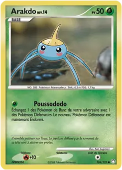 Carte Pokémon Arakdo #104 — Trésors Mystérieux