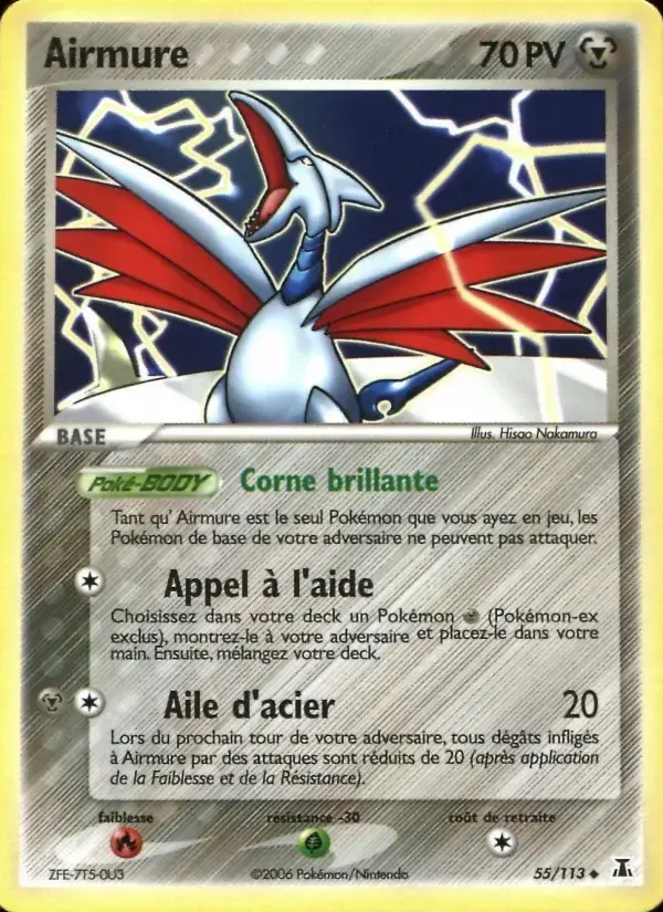 Carte Pokémon Airmure #55 — Espèces Delta