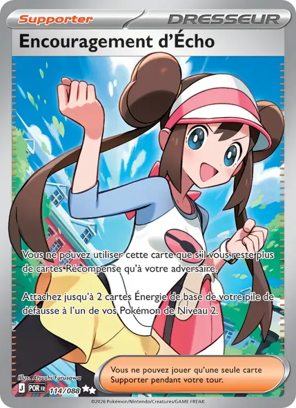 Carte Pokémon Encouragement d'Écho #114 — Équilibre Parfait