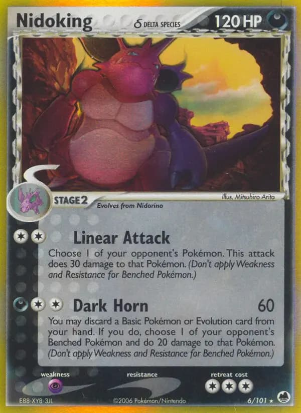 Nidoking δ #006 — Dragon Frontiers