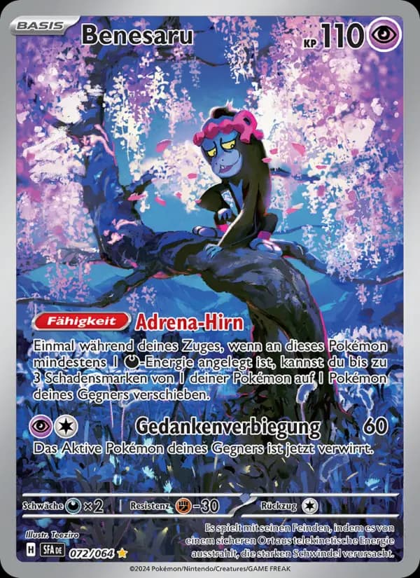 Carte Pokémon Fortusimia #072 — Fable Nébuleuse