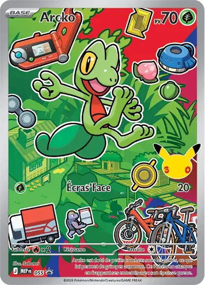 Carte Pokémon Arcko #055 — Promos Méga-Évolution