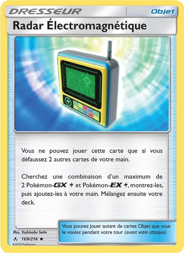 Carte Pokémon Radar Électromagnétique #169 — Alliance Infaillible